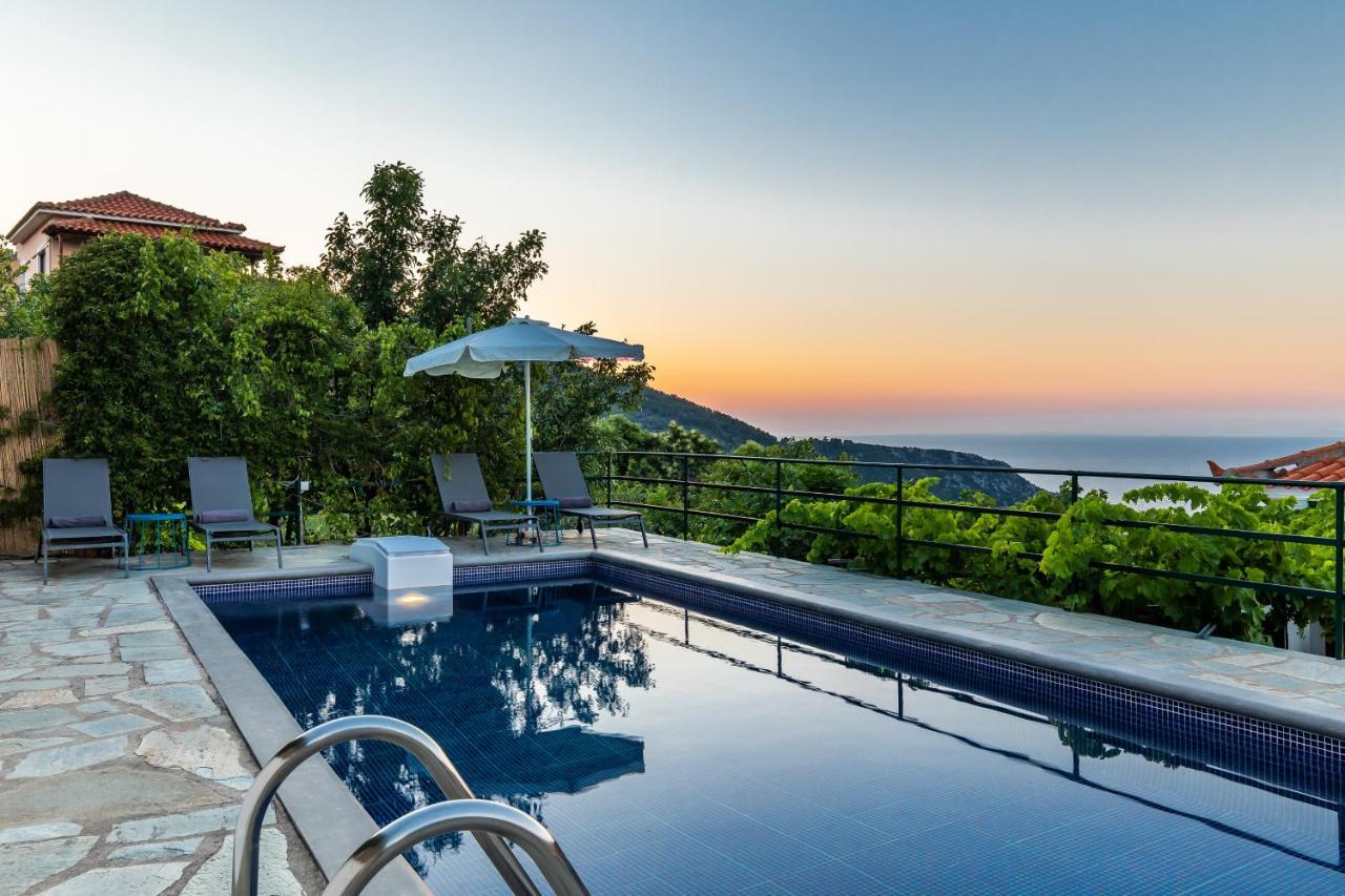 Villa Margini, Aegean Views , Pool Villa, Skopelos Ngoại thất bức ảnh