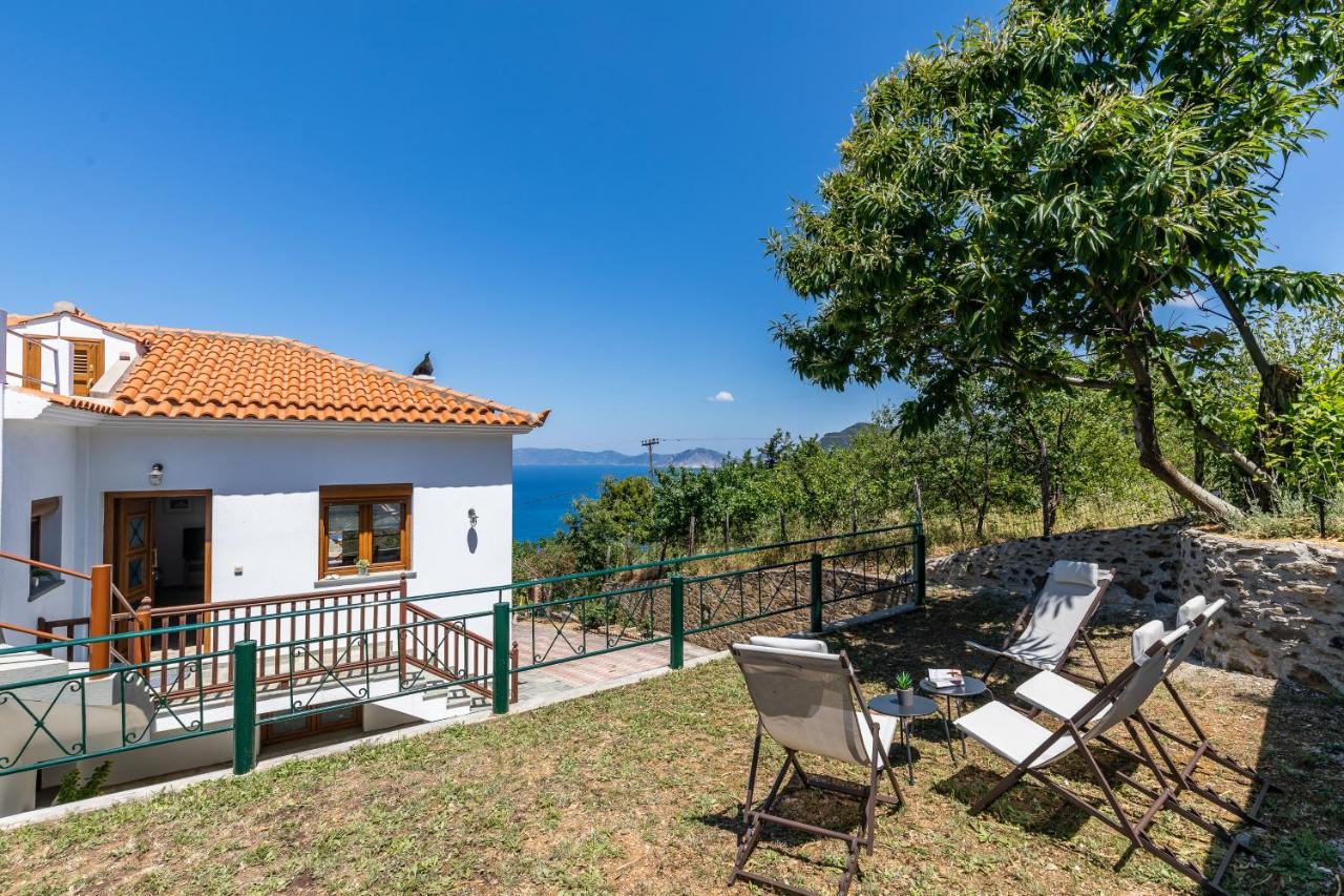 Villa Margini, Aegean Views , Pool Villa, Skopelos Ngoại thất bức ảnh