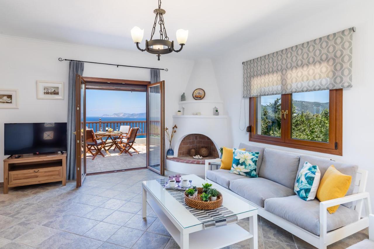 Villa Margini, Aegean Views , Pool Villa, Skopelos Ngoại thất bức ảnh