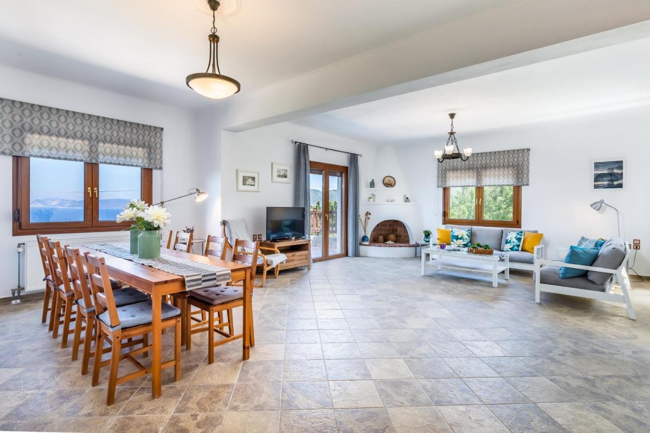 Villa Margini, Aegean Views , Pool Villa, Skopelos Ngoại thất bức ảnh