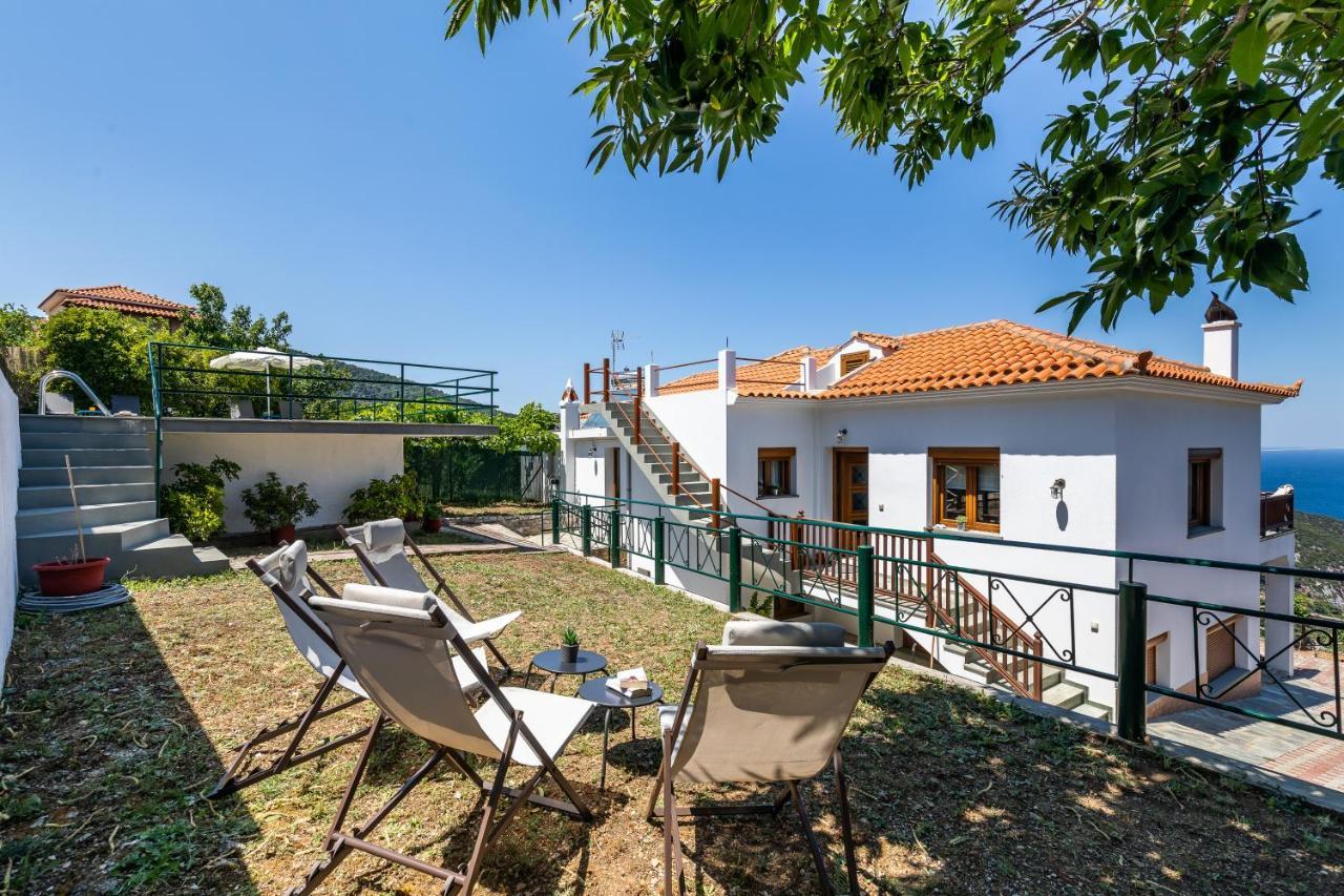 Villa Margini, Aegean Views , Pool Villa, Skopelos Ngoại thất bức ảnh