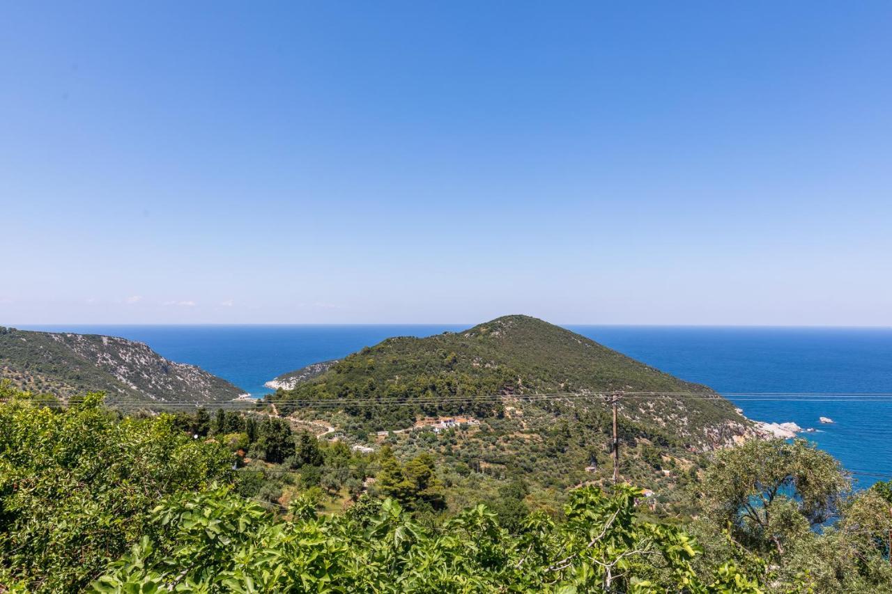 Villa Margini, Aegean Views , Pool Villa, Skopelos Ngoại thất bức ảnh