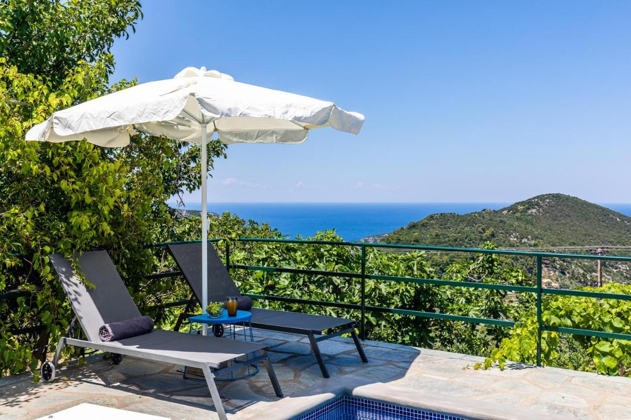 Villa Margini, Aegean Views , Pool Villa, Skopelos Ngoại thất bức ảnh