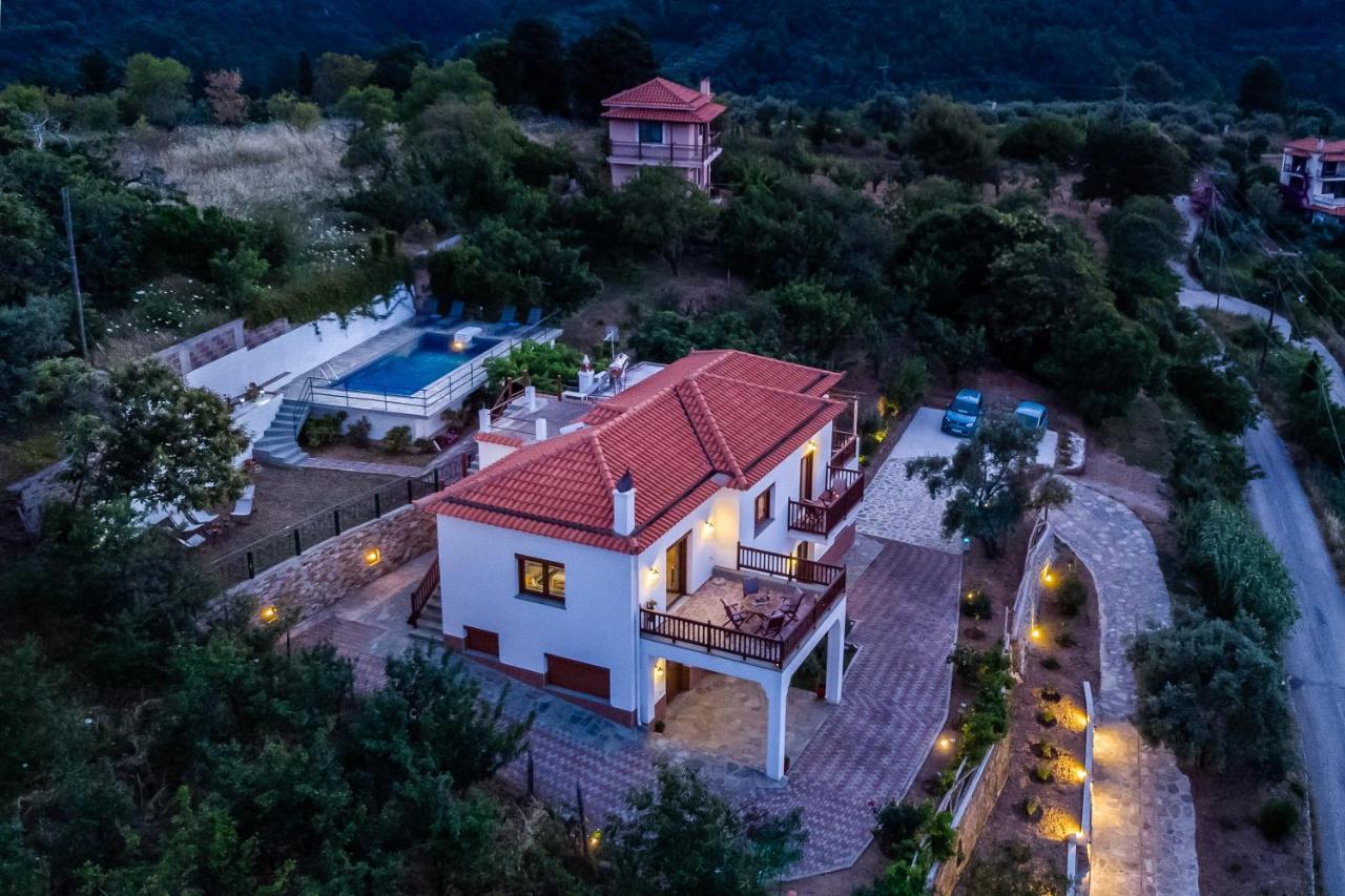 Villa Margini, Aegean Views , Pool Villa, Skopelos Ngoại thất bức ảnh