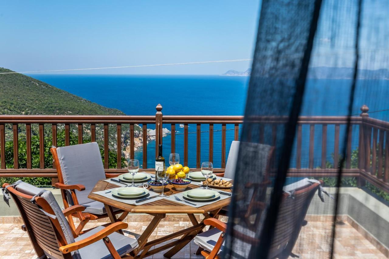 Villa Margini, Aegean Views , Pool Villa, Skopelos Ngoại thất bức ảnh